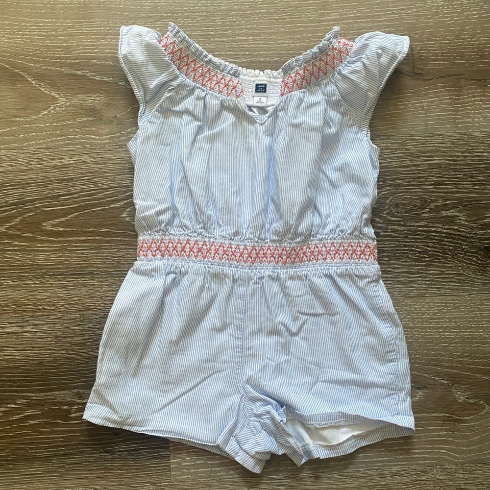 Janie and Jack Girls Romper - 3T